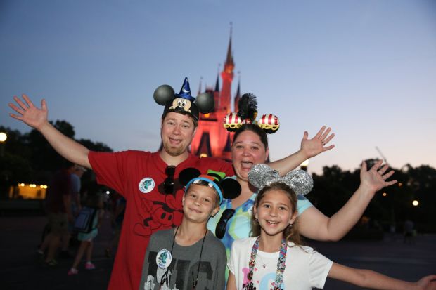 Summer theme park adventures